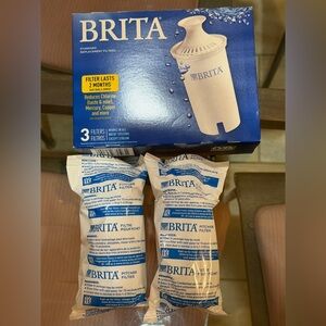 Brita Standard Pitcher Replacement Water Filters – 2 Pack (New/Sealed)